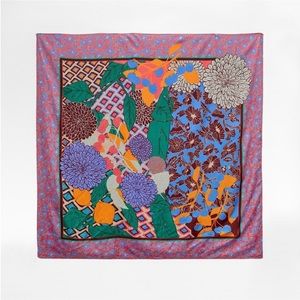 ZARA Printed Satin Scarf